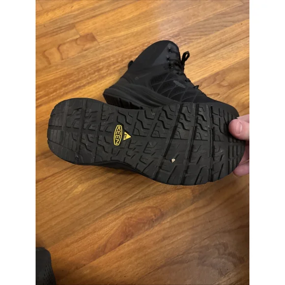 EUC Women's KEEN Utility Composite Toe Metal Free Metguard Mid Work Shoe 1027109 - Picture 5 of 10